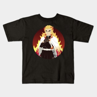 The Flame Swordman Kids T-Shirt